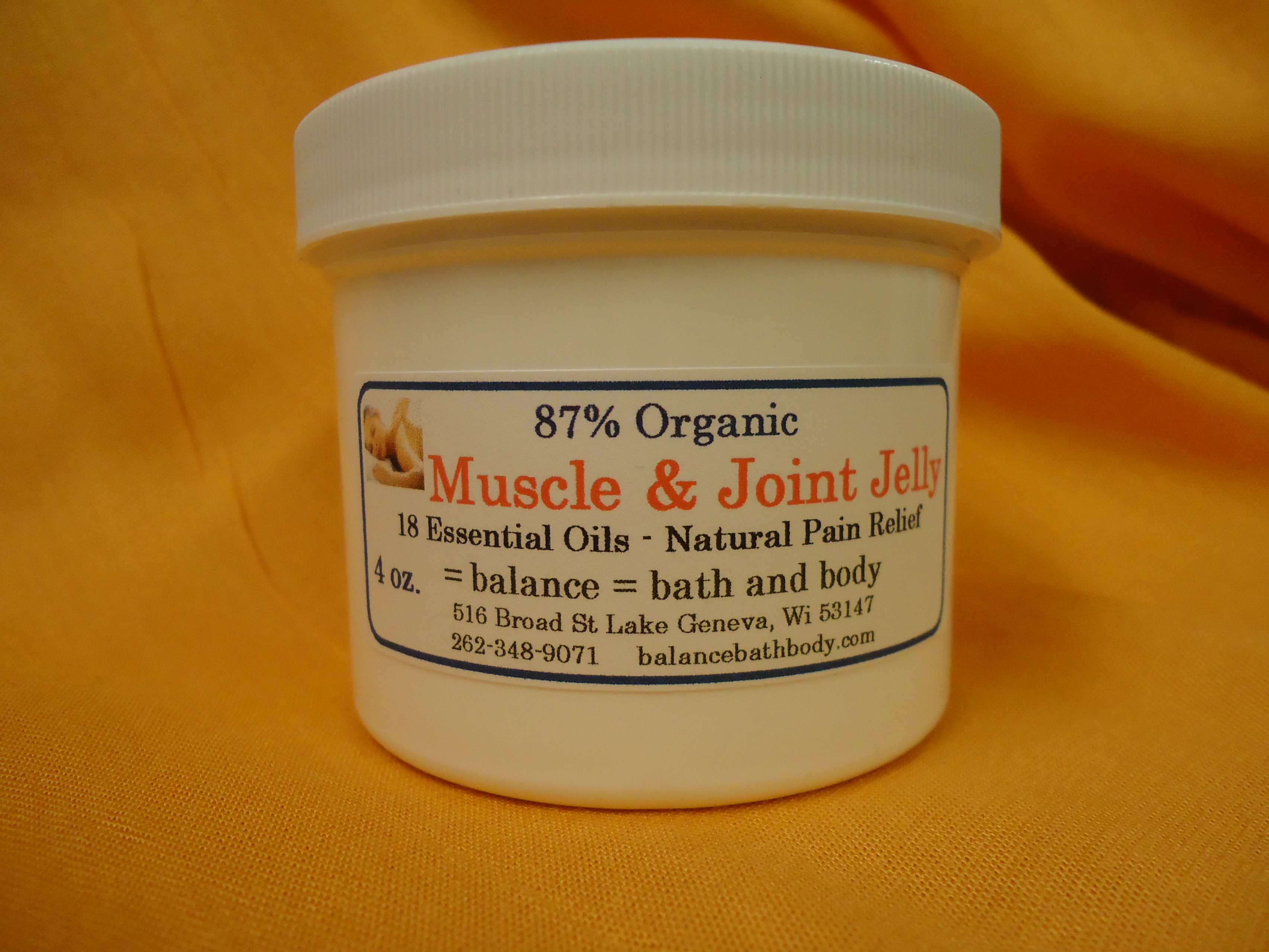 4 oz. Muscle and Joint Jelly